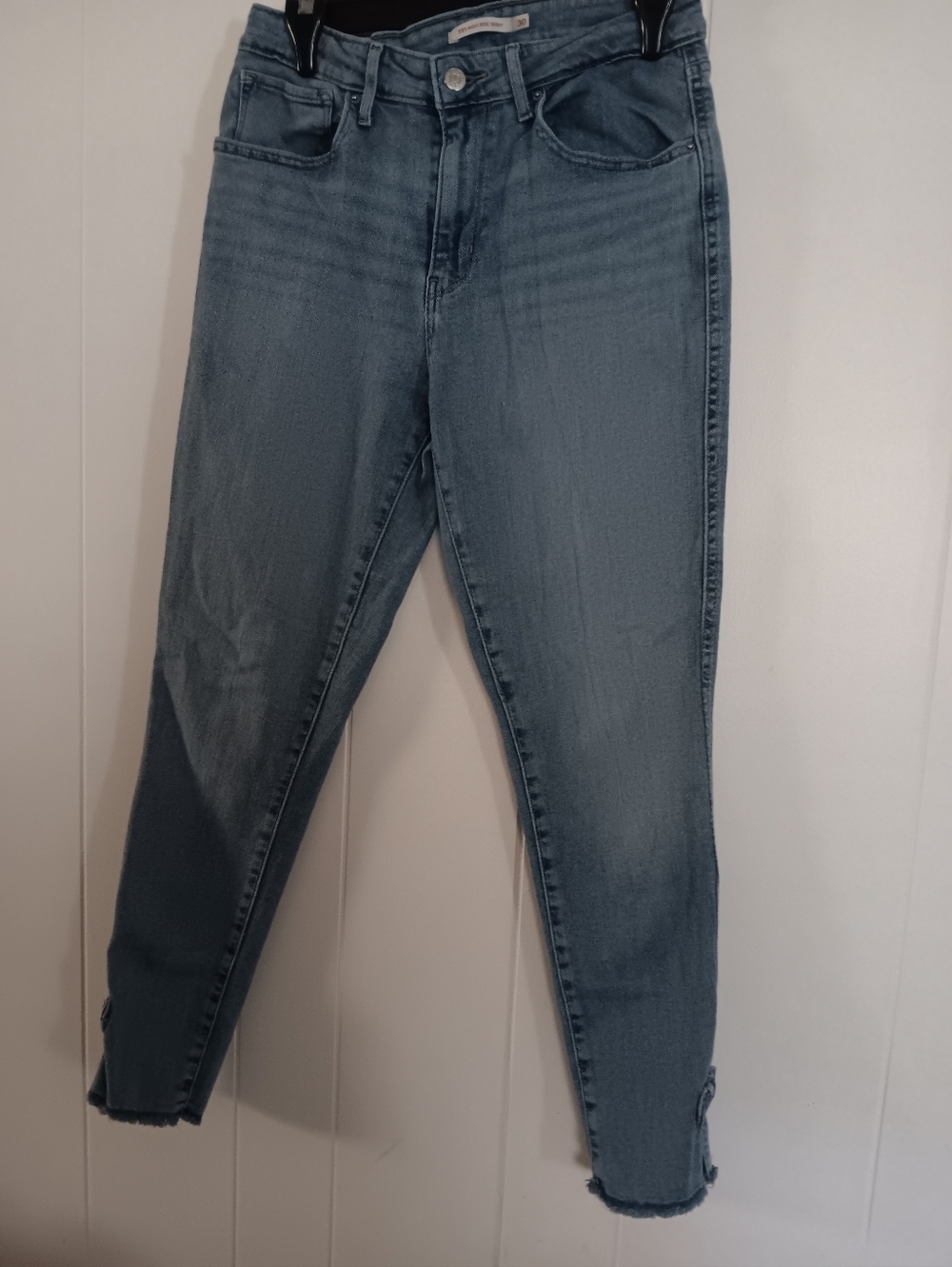 Mid Wash Women’s High-Rise Skinny Jeans - Blue